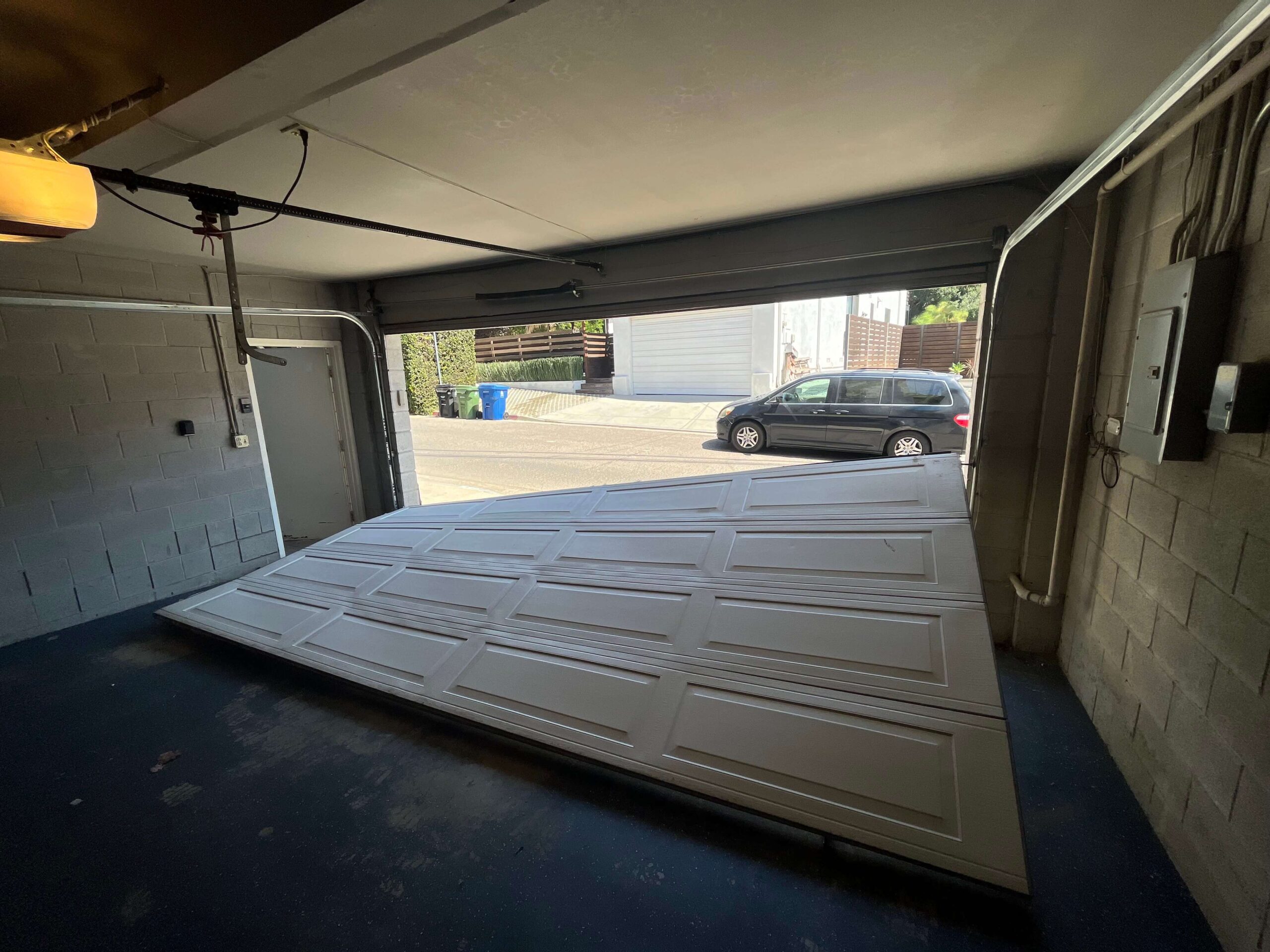 Garage Door Off Track Repair