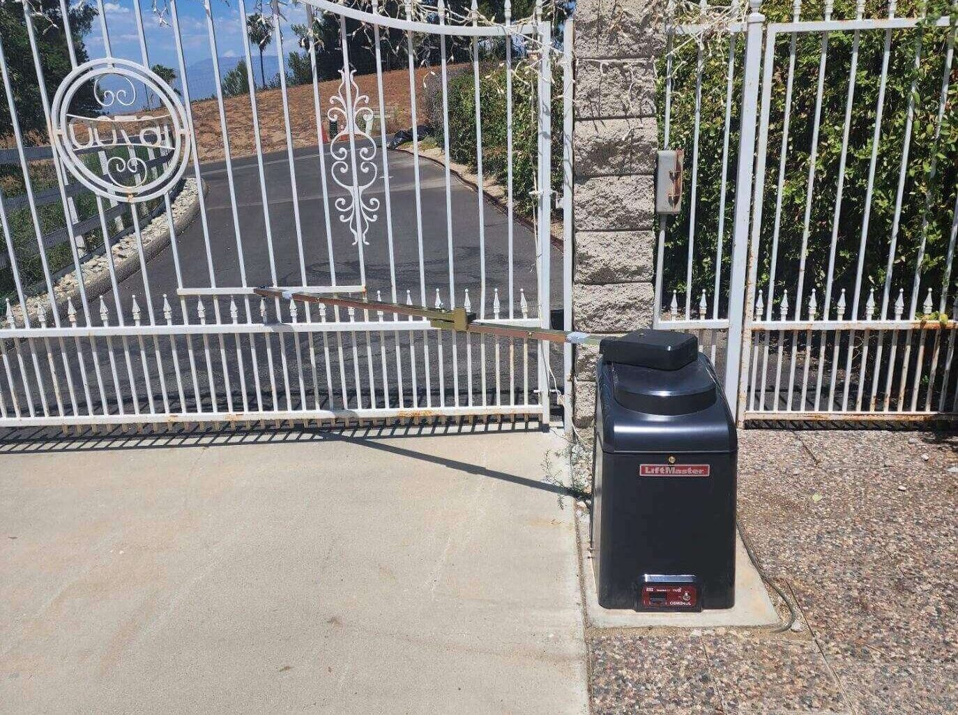 Installation of Lift Master Swing Gate Motor | Woodland Hills, CA
